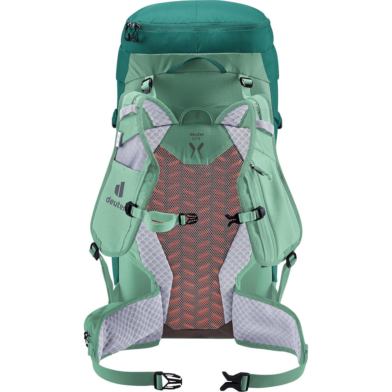 Mochila Deuter Speed Lite 28L SL para Mujeres Verde Mar-Menta