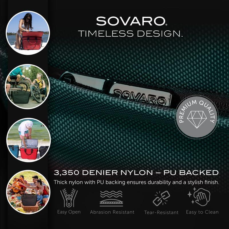 Bolsa de Enfriador Aislada Sovaro 22" Océano Profundo