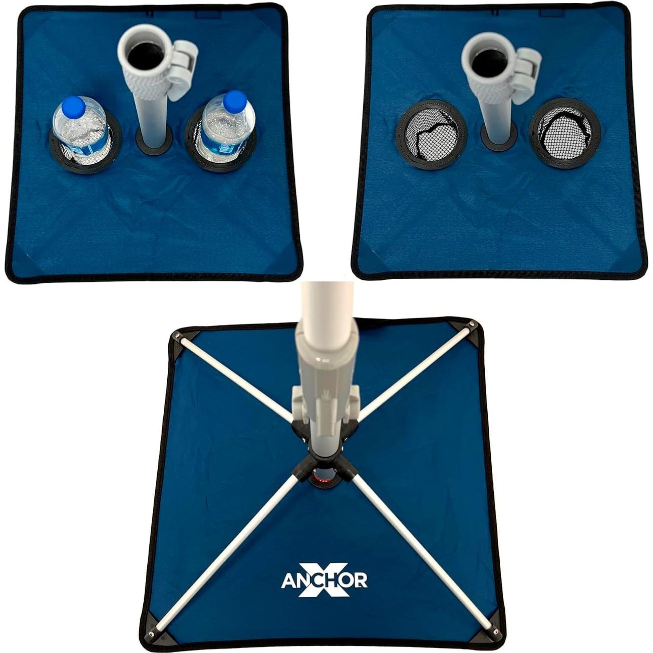 Sombrilla de Playa Tommy Bahama 2.1m con Mesa y Ancla