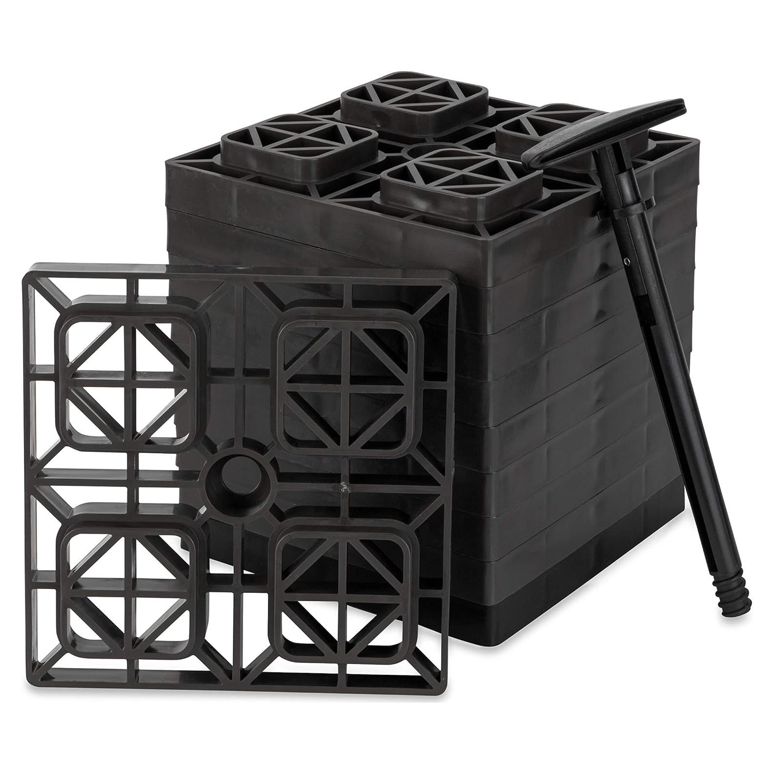 Bloques de Nivelación Camco FasTen para RV - Paquete de 10