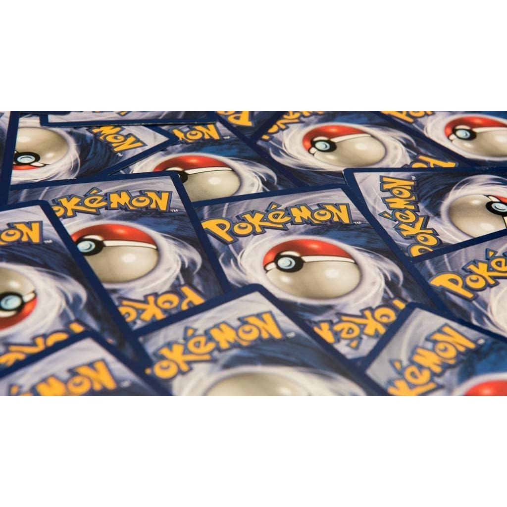 Lote de 150 cartas Pokémon variadas + lata coleccionista