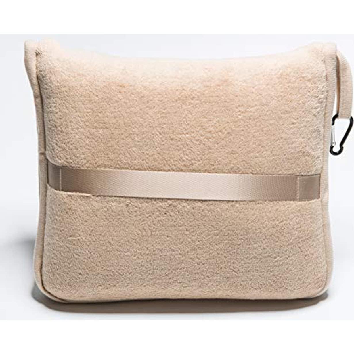 Manta de Viaje Premium BlueHills Beige con Almohada 2 en 1