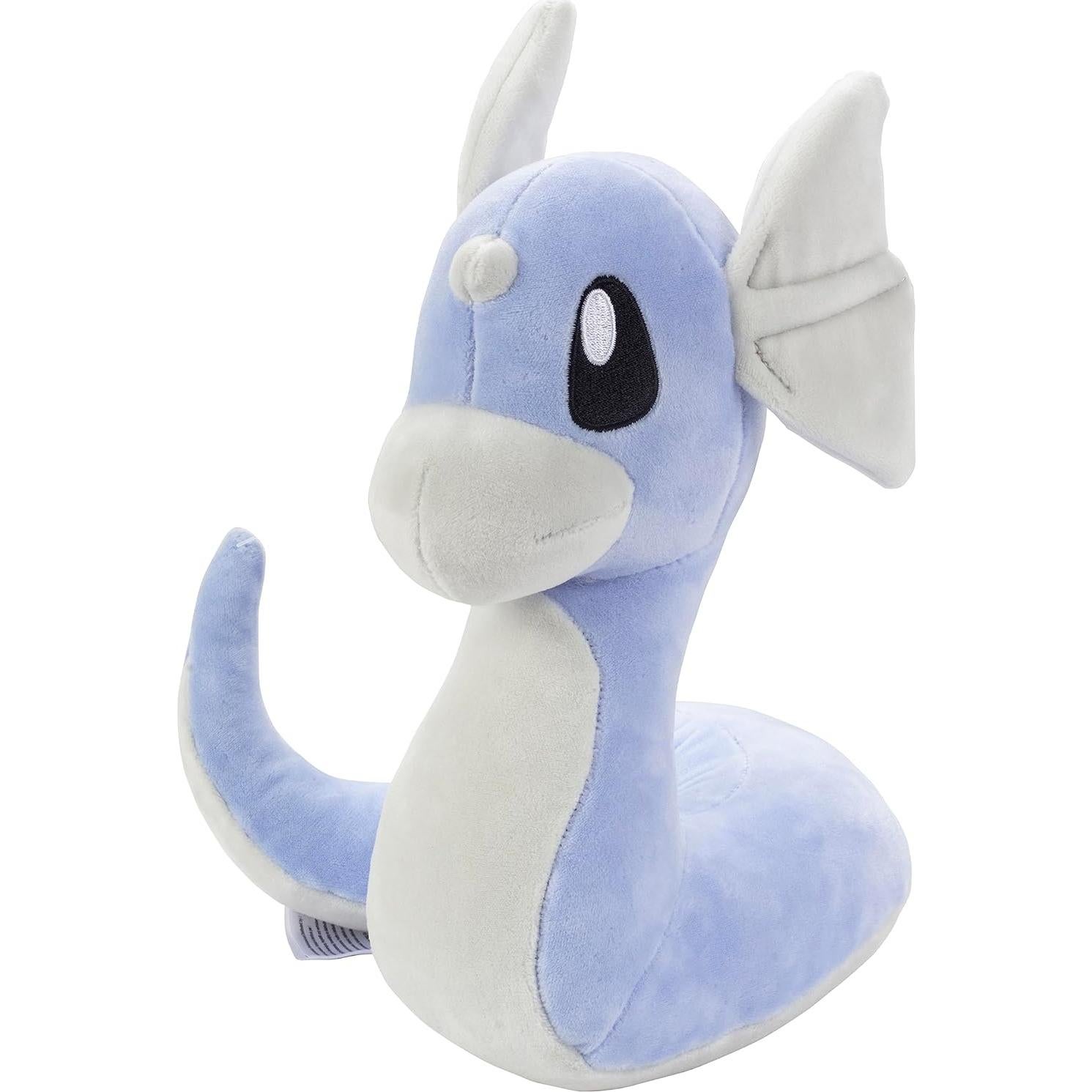 Pokemon 8" Dratini Plush - Officially Licensed - Scarlet & Violet Dragonite Evolution Figure - Authentic Soft Stuffed Animal Dragon Toy - Holiday Christmas Stocking Stuffer Gift for Kids, Boys, Girls