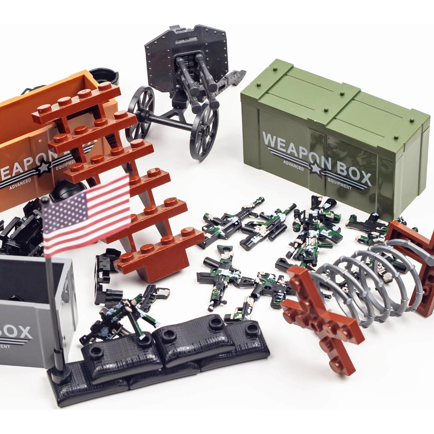 51 Piezas Soldados Juguete MaozyHomie Camuflaje Militar