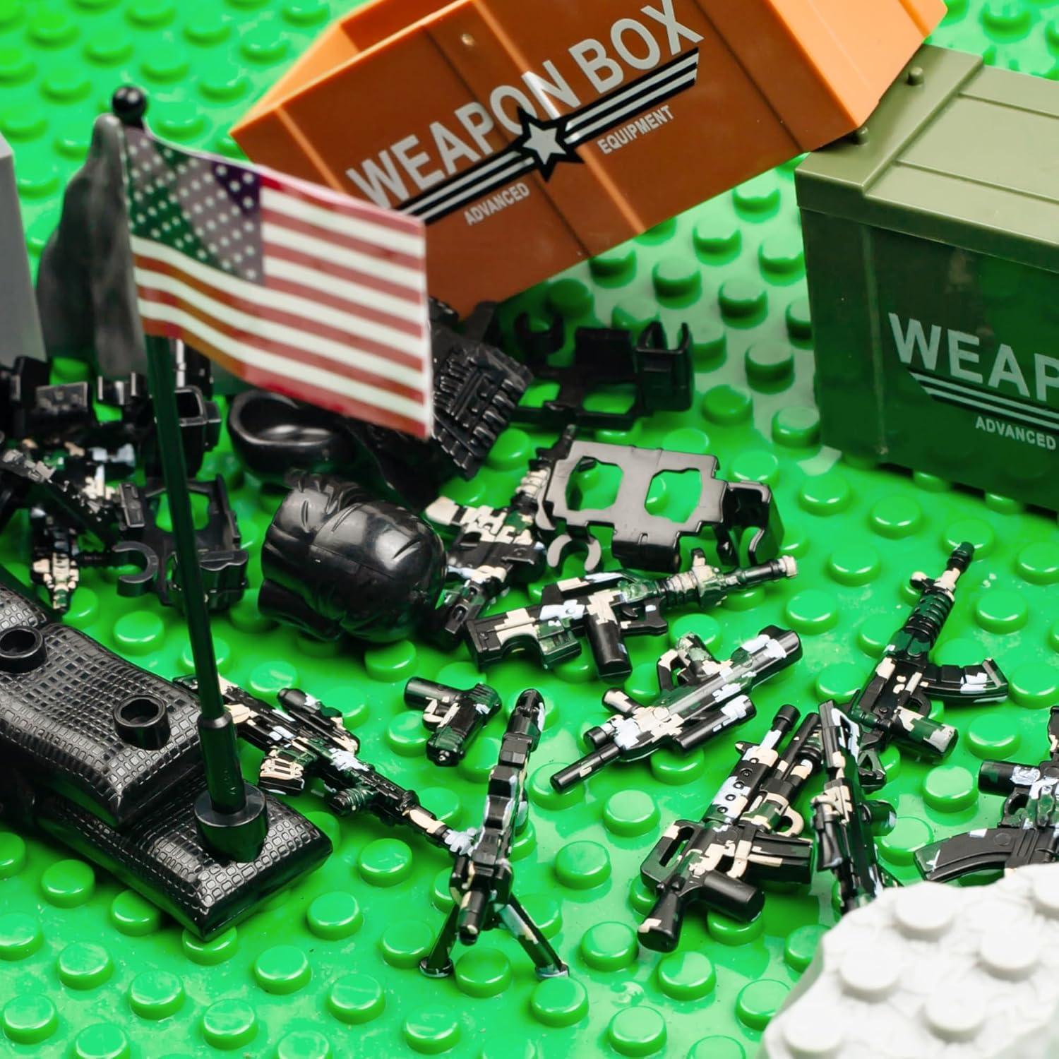 51 Piezas Soldados Juguete MaozyHomie Camuflaje Militar