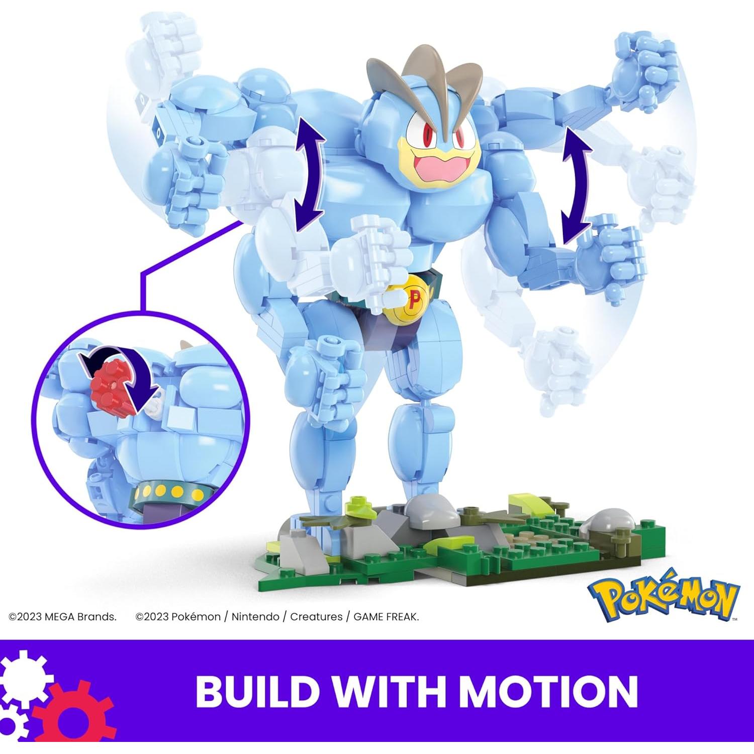 Juguete de Construcción MEGA Machamp 401 Piezas 17.78 cm
