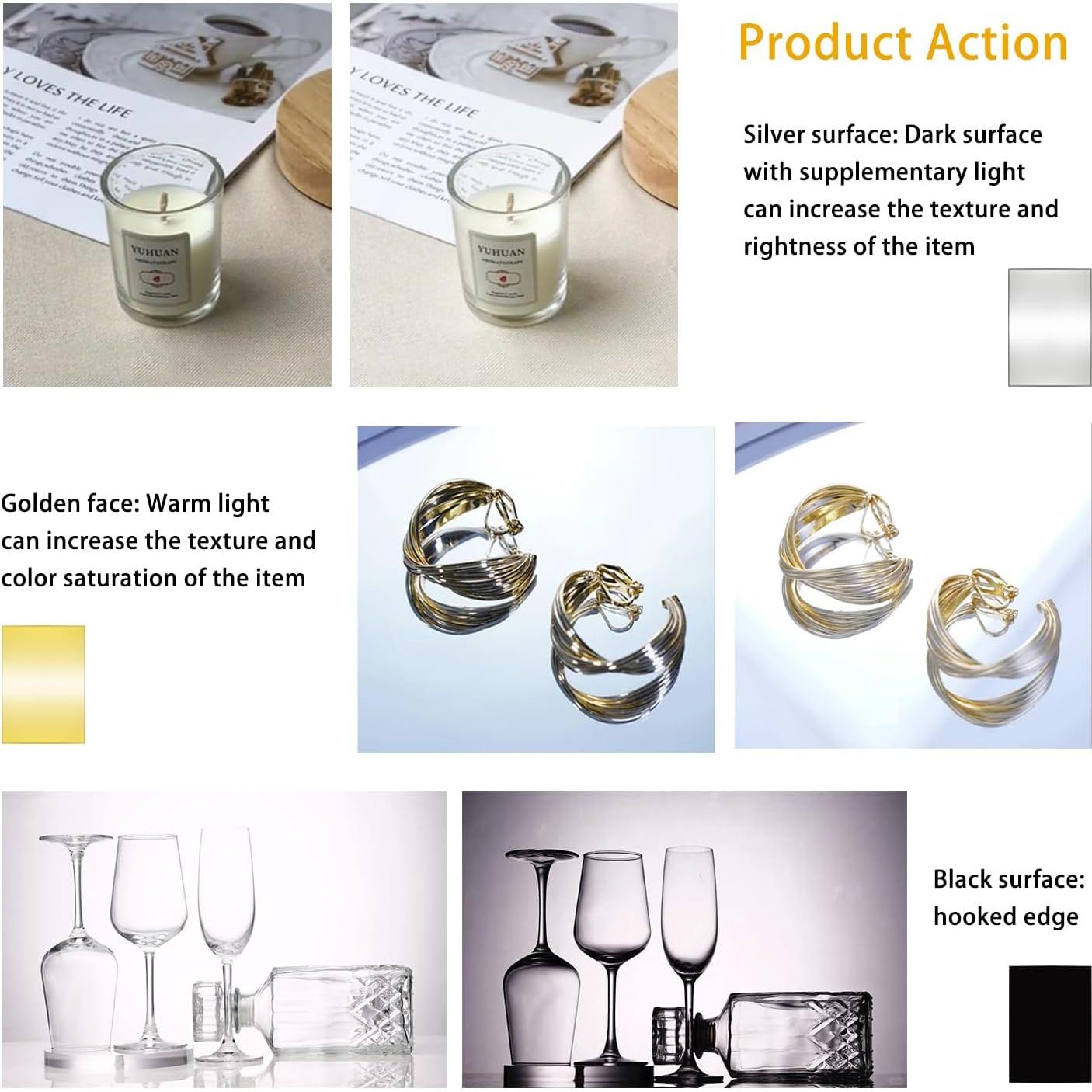 Reflector de Luz Plegable TORMEN 42x30 cm 3 en 1 A3