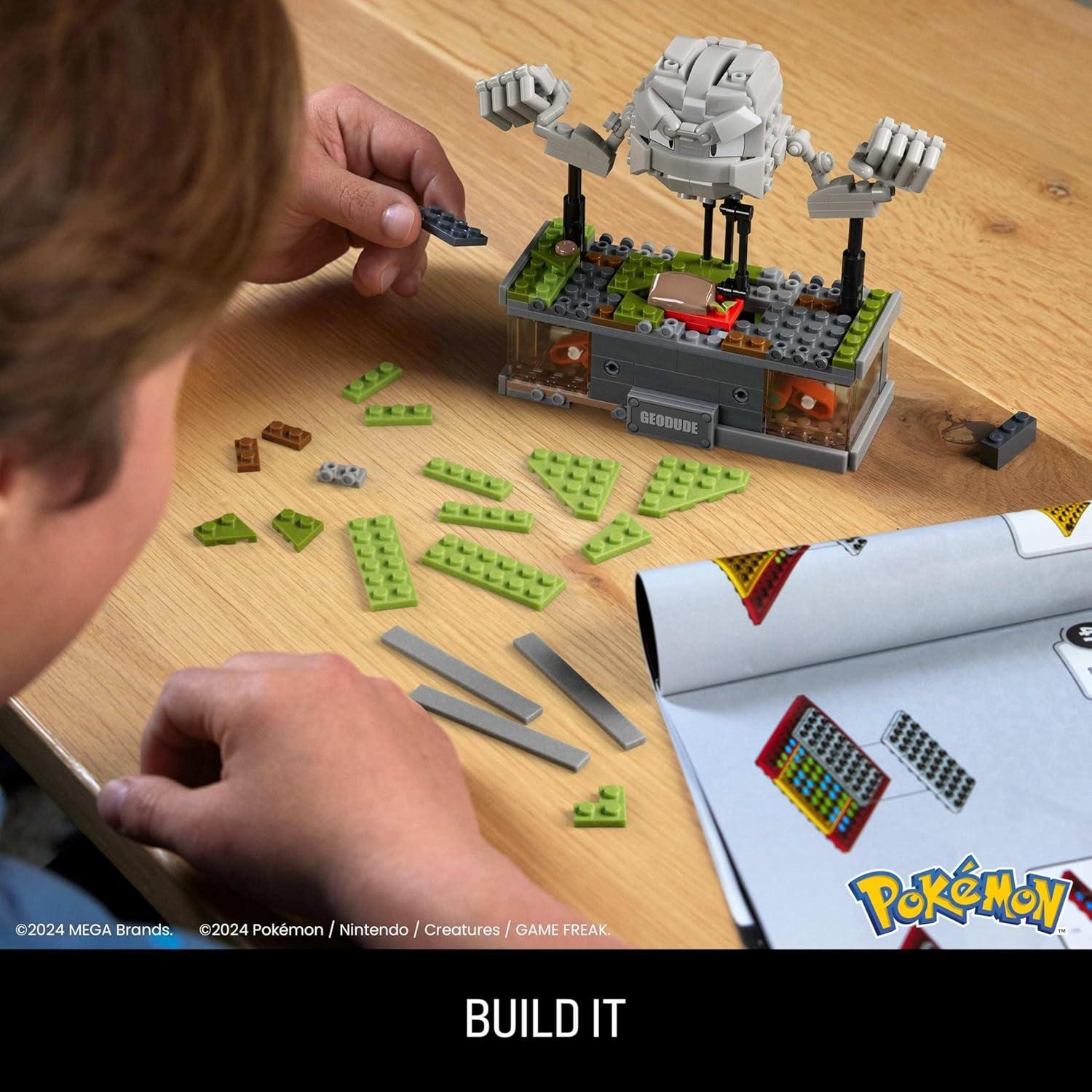 Juguete de Construcción Geodude MEGA 343 Piezas 12,7 cm