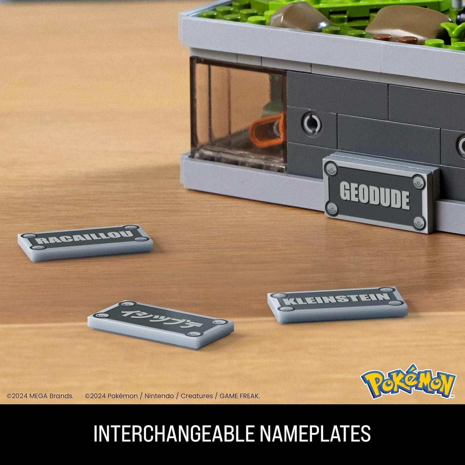 Juguete de Construcción Geodude MEGA 343 Piezas 12,7 cm