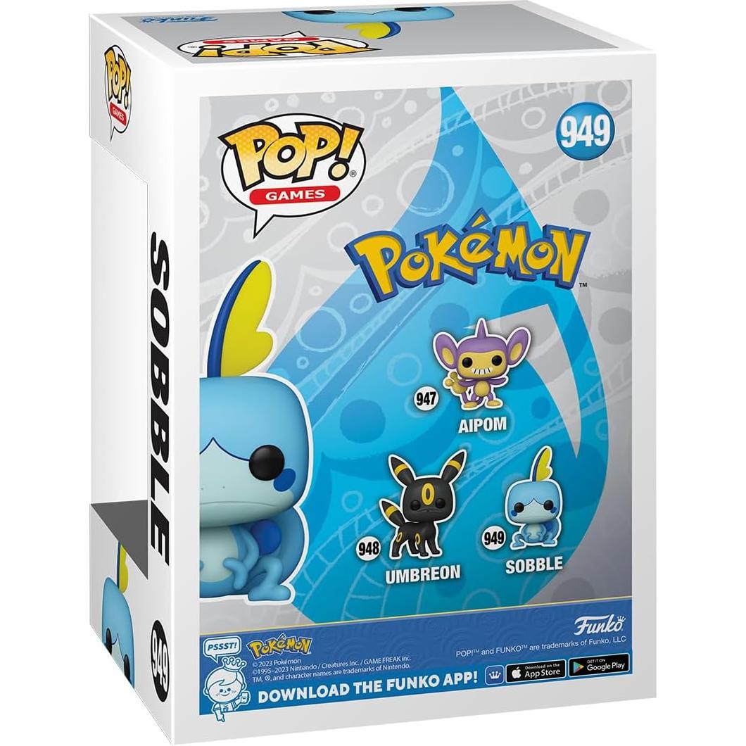 Figurita de Vinilo Funko Pop! Pokemon Sobble 10.16 cm
