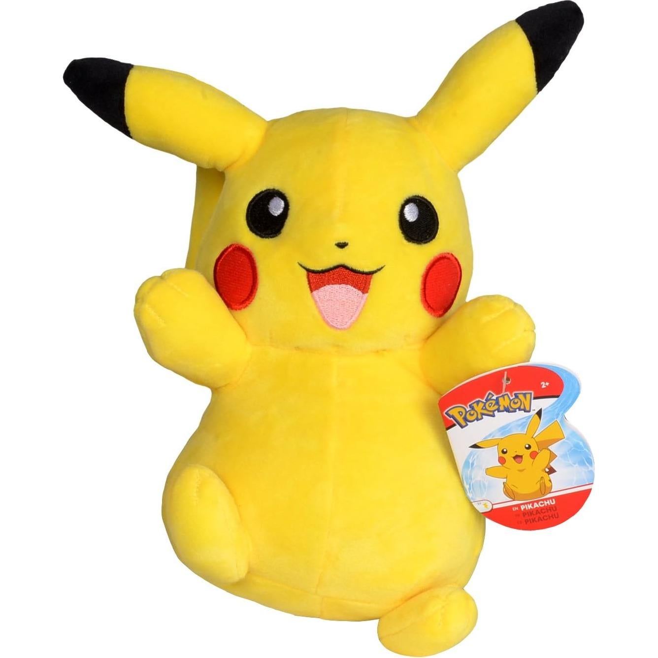 Peluche Raichu 30 cm y Pikachu 20 cm - Set Evolución Pokémon