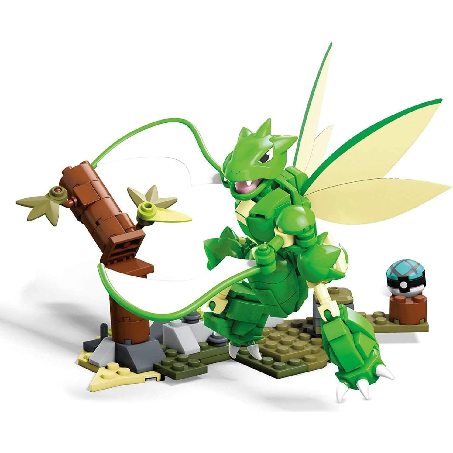 Mega Construx Pokemon Scyther 188 Piezas Juguete Construcción