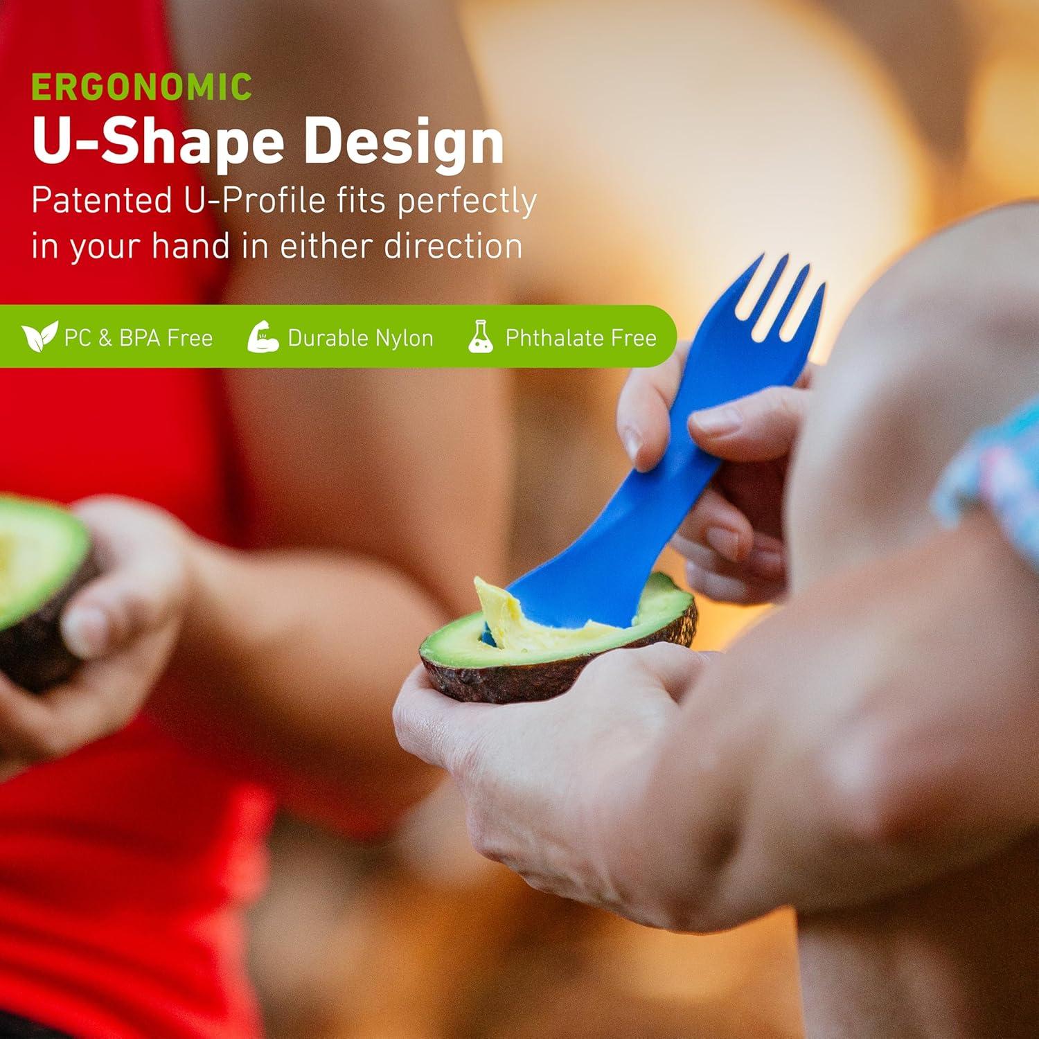 humangear GoBites Uno Spork Multifuncional Negro 13.6g