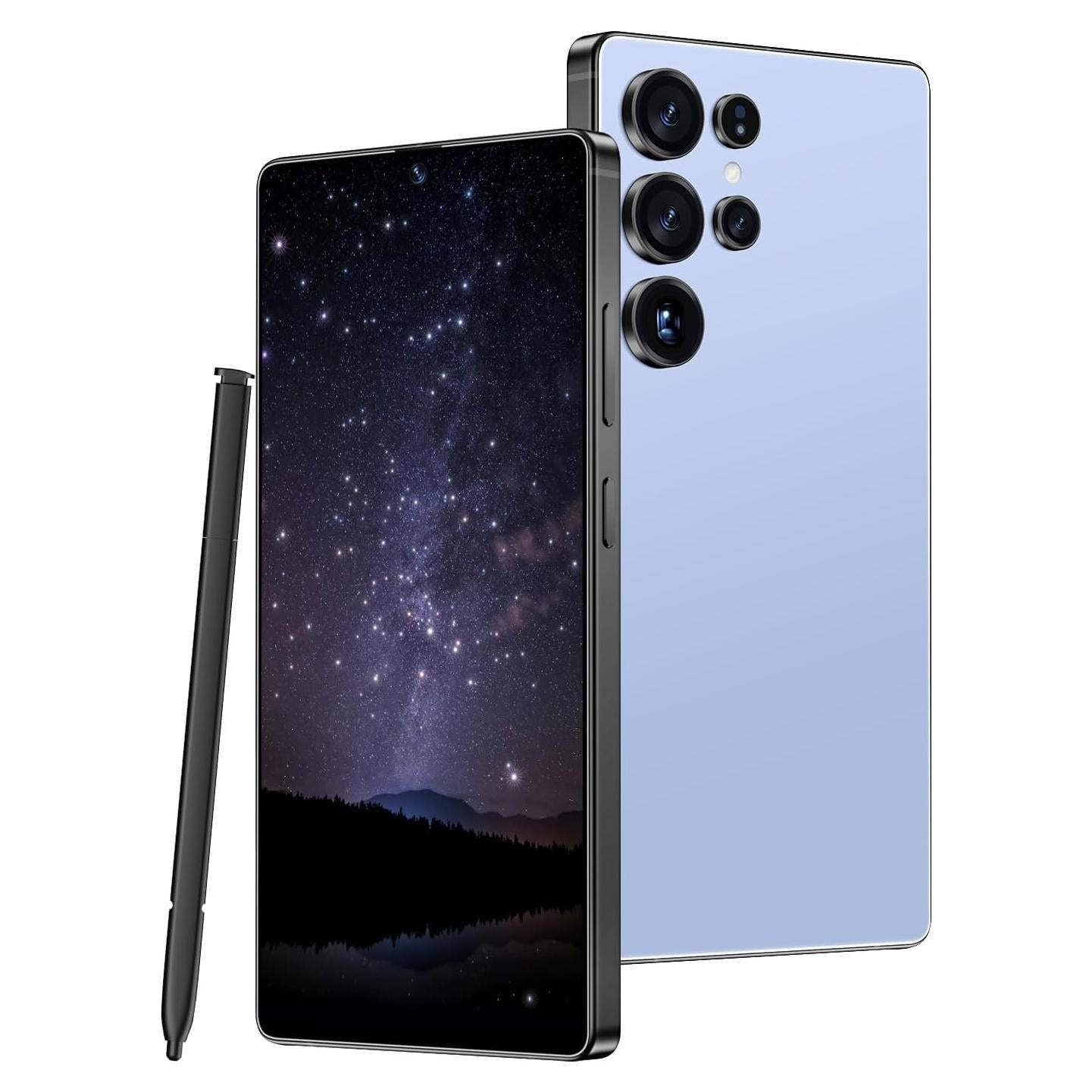 I25 Ultra Teléfono Android PYUNZGO 12GB RAM 512GB Azul Titanio