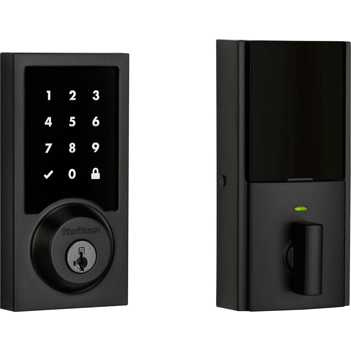 Cerradura Inteligente Kwikset SmartCode 916 Z-Wave Negra Mate