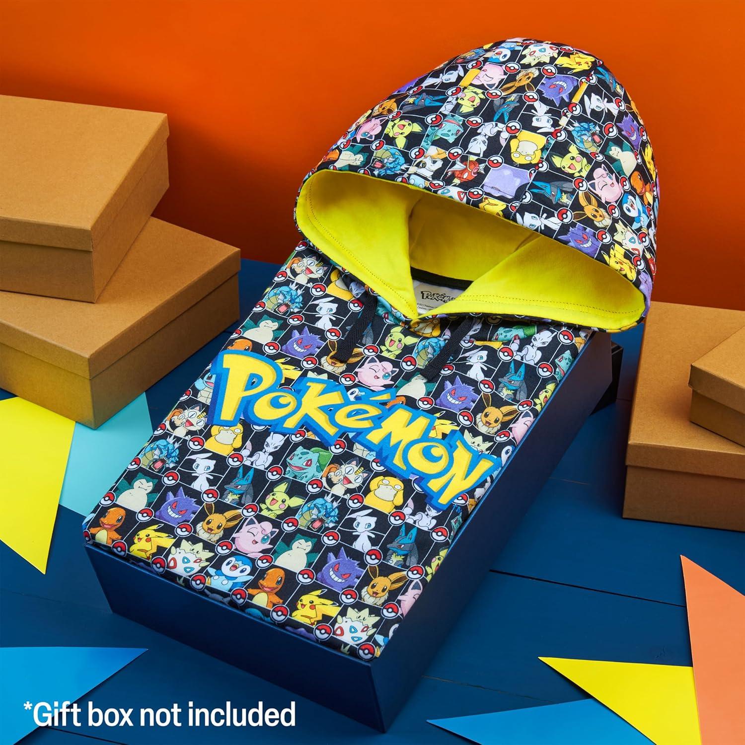 Sudadera con capucha Pokémon Pikachu para niños 4-5T