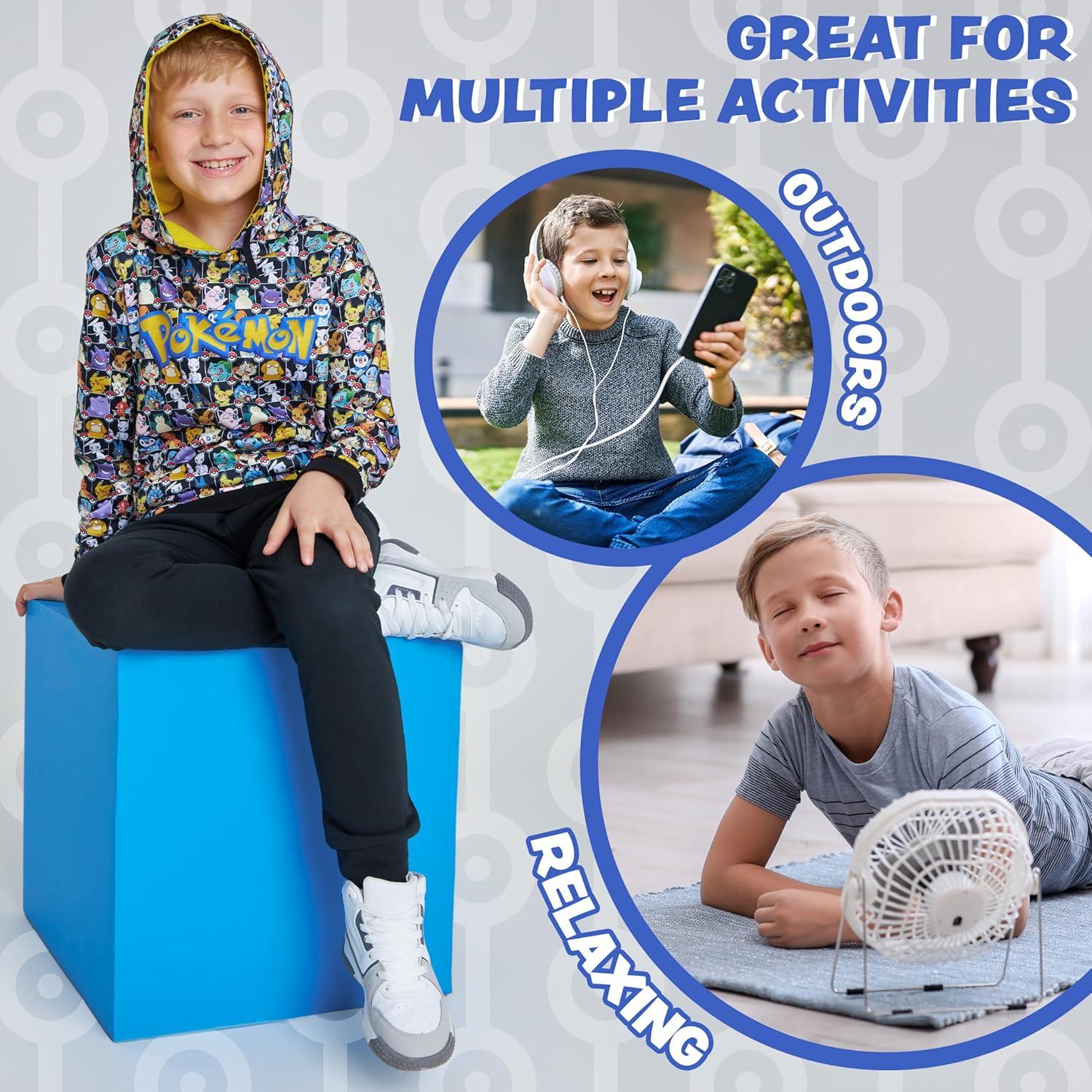 Sudadera con capucha Pokémon Pikachu para niños 4-5T