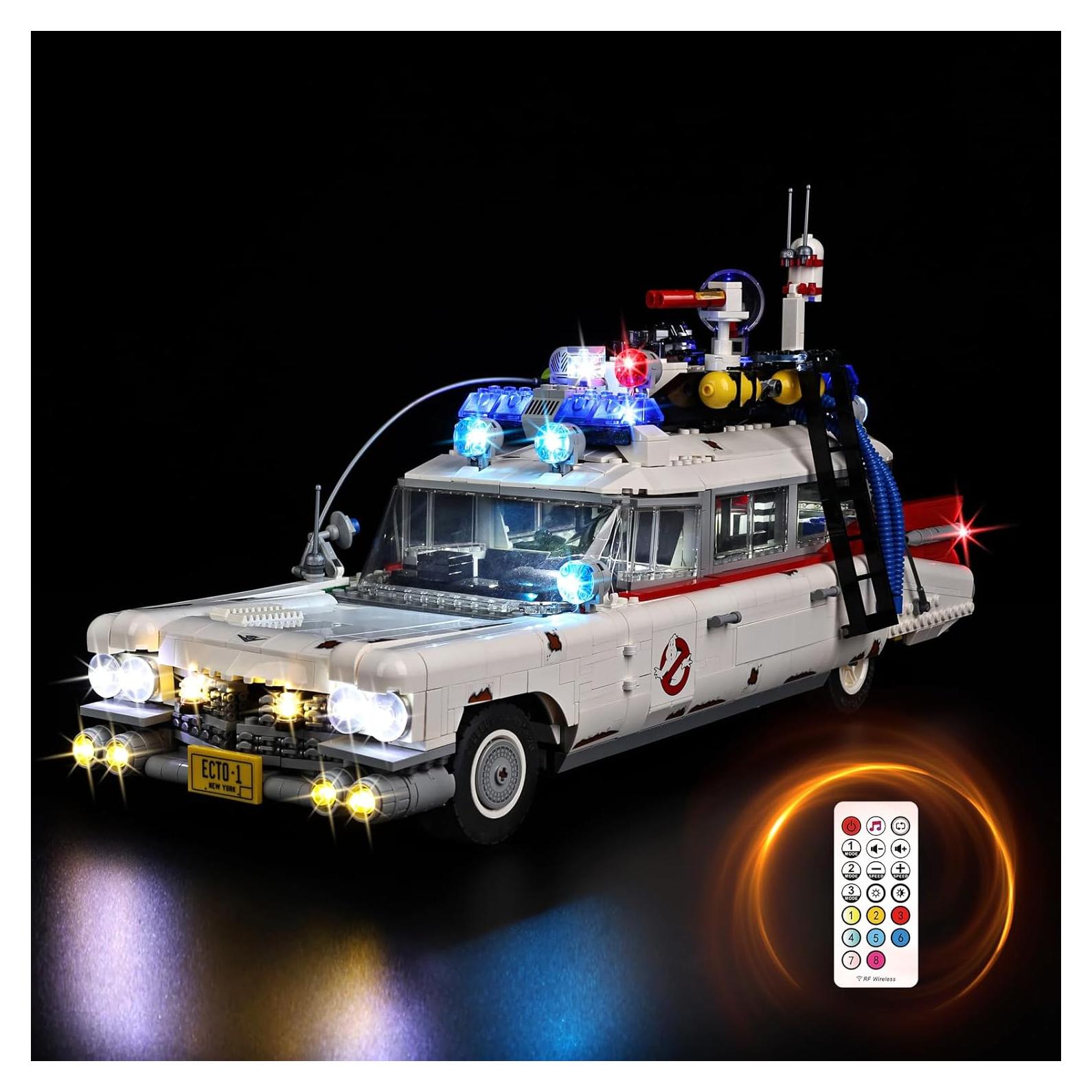 Kit de Iluminación LED BrickSoul para LEGO 10274 ECTO-1