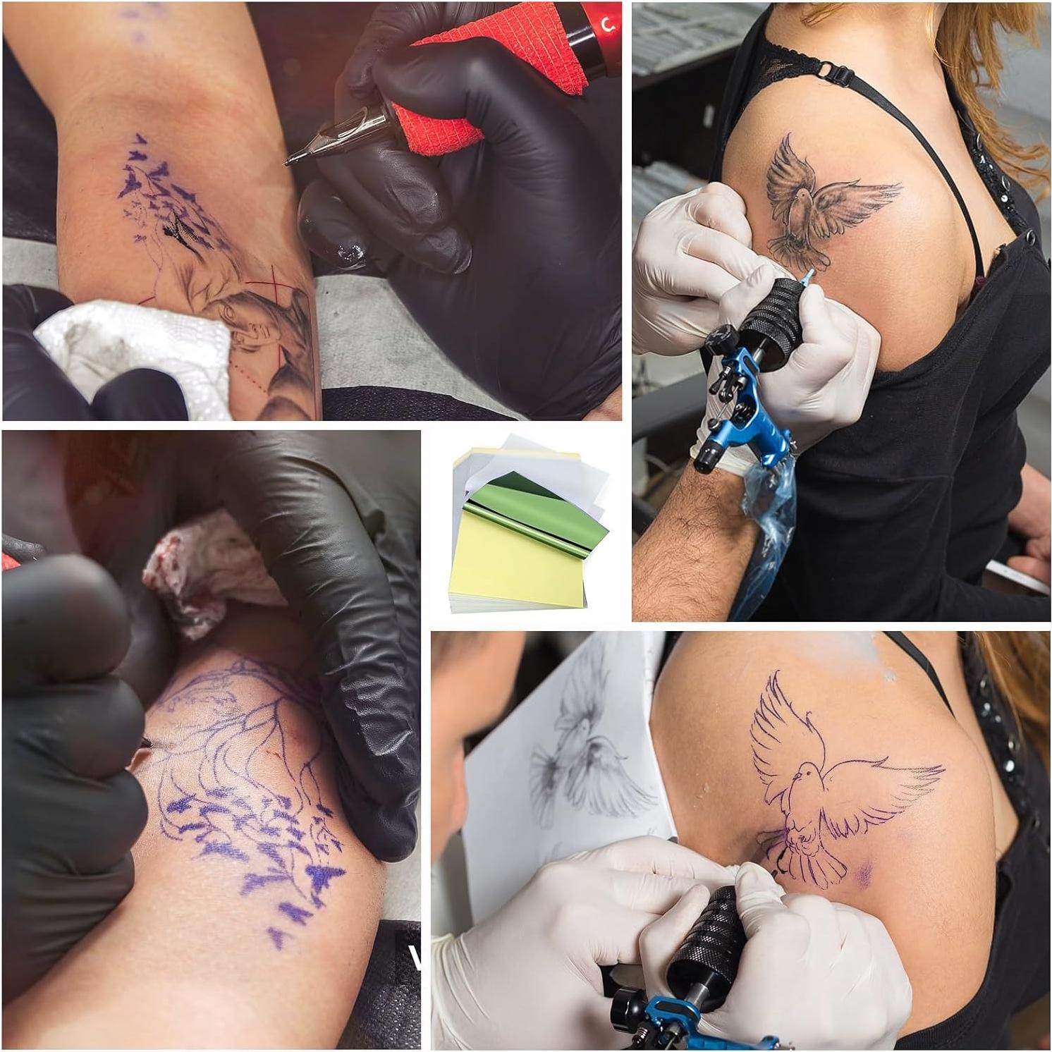 Papel de Transferencia de Tatuaje TATELF - 100 Hojas A4
