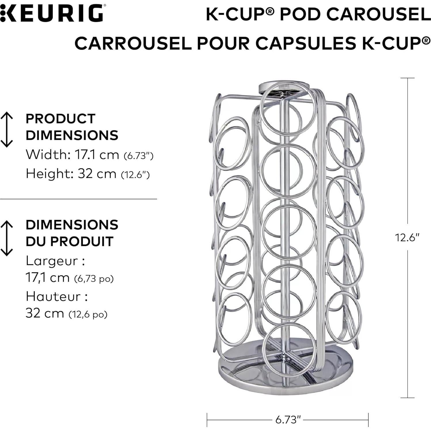 Carrousel de Almacenamiento Keurig para 36 Cápsulas K-Cup