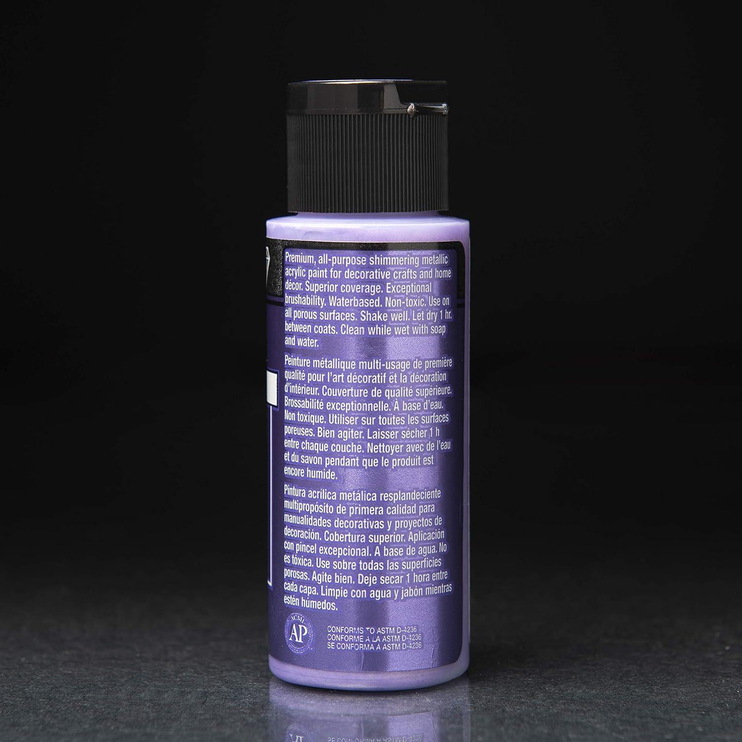 Juego de Pintura Acrílica FolkArt 18 Colores Metálicos 2 oz