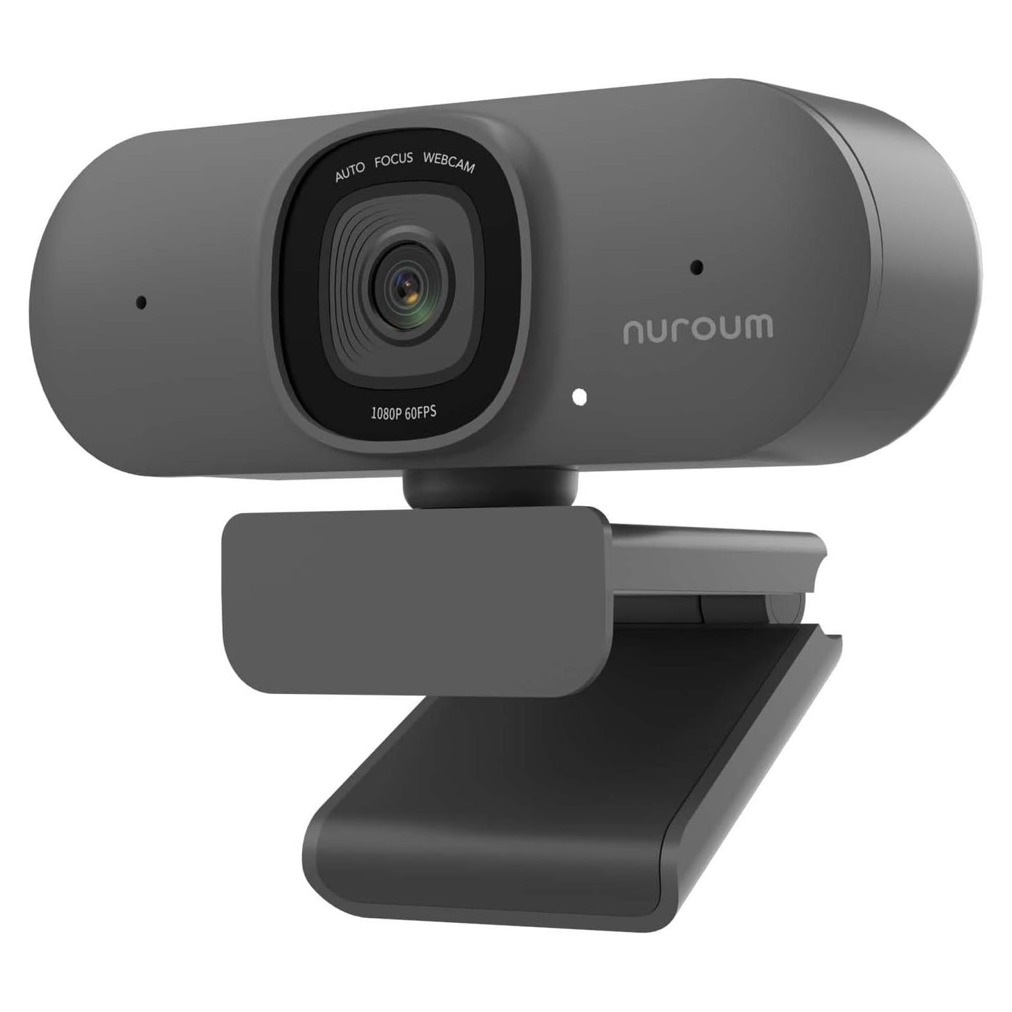 Cámara Web NUROUM V15AF 2K HD Autofocus Doble Micrófono