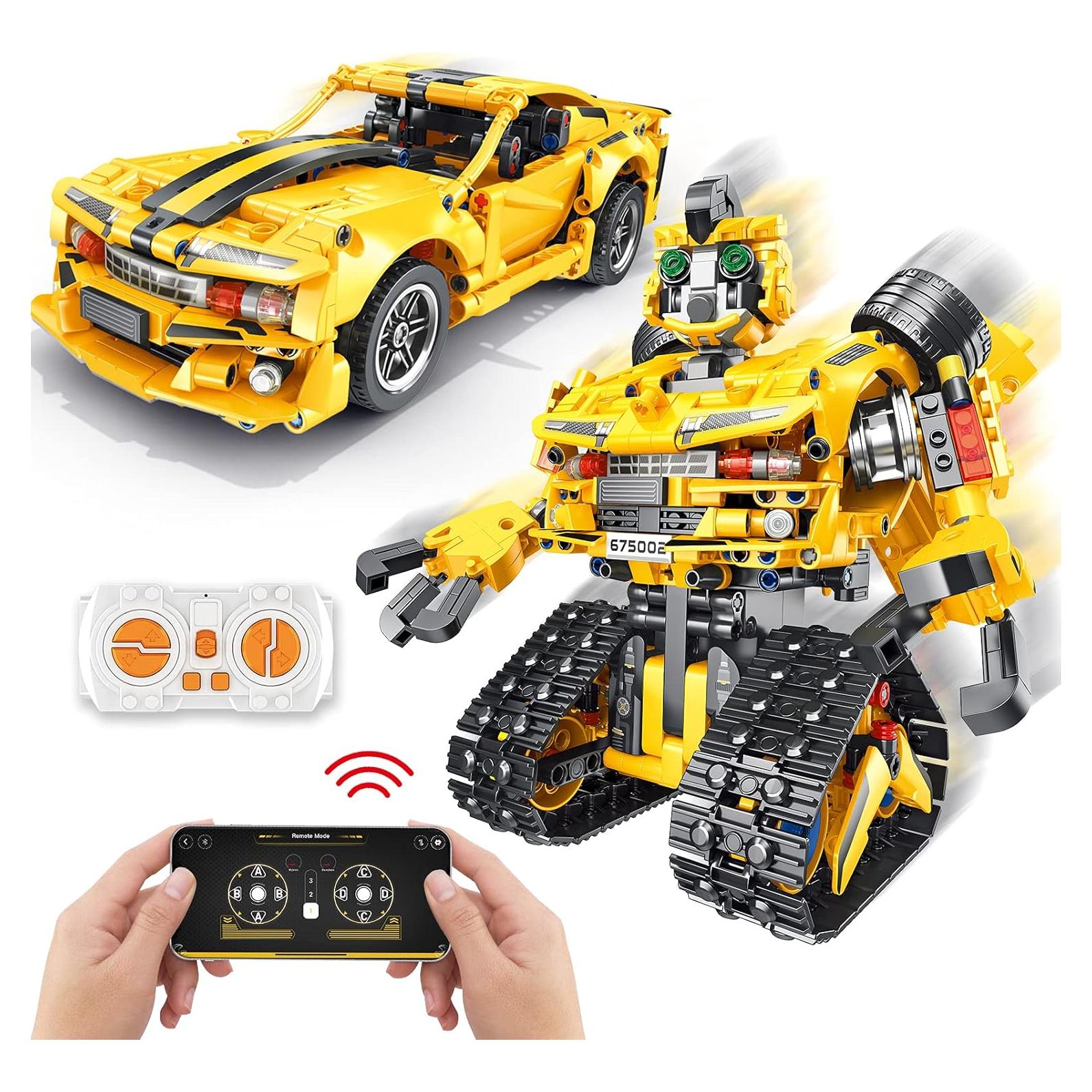 Kit Robot 2-en-1 Panlos 901 Piezas Control Remoto y App