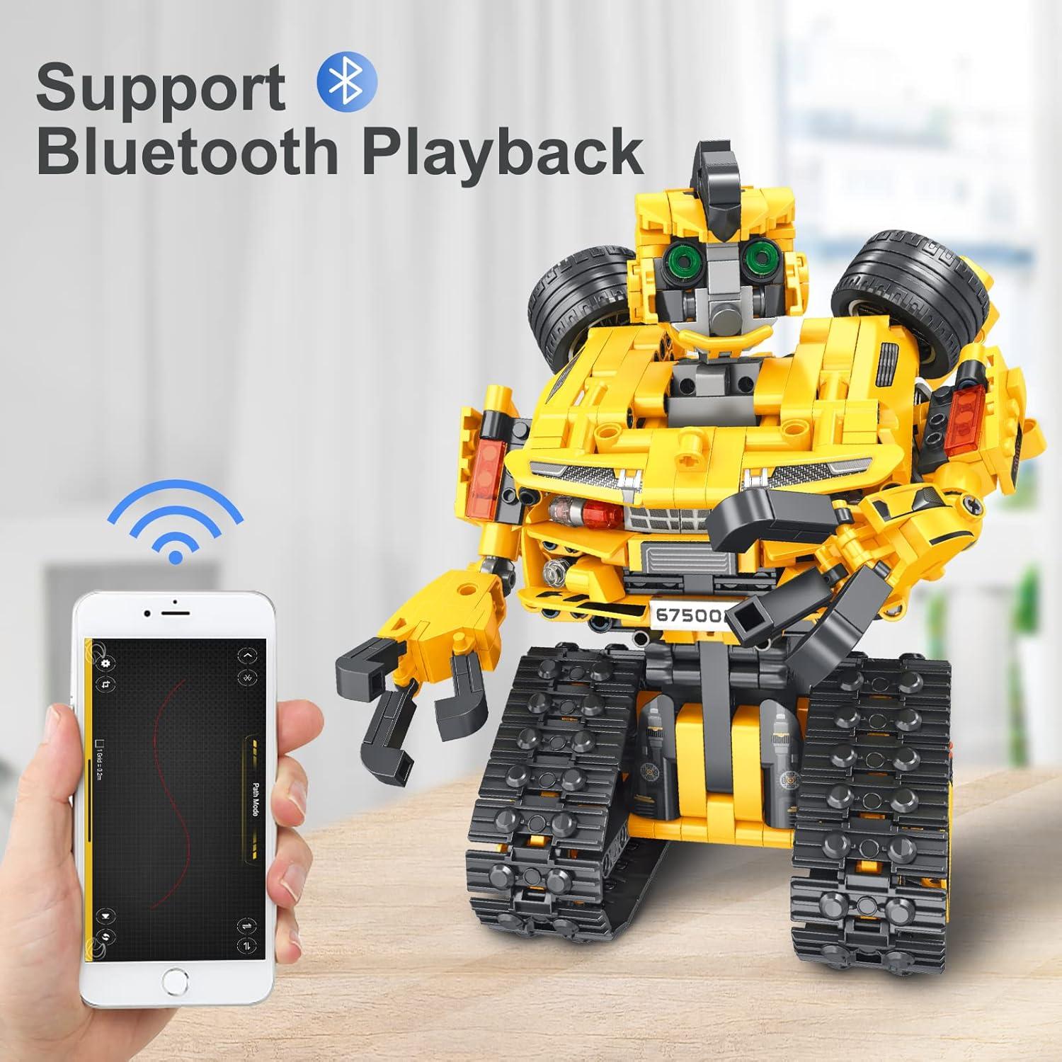 Kit Robot 2-en-1 Panlos 901 Piezas Control Remoto y App