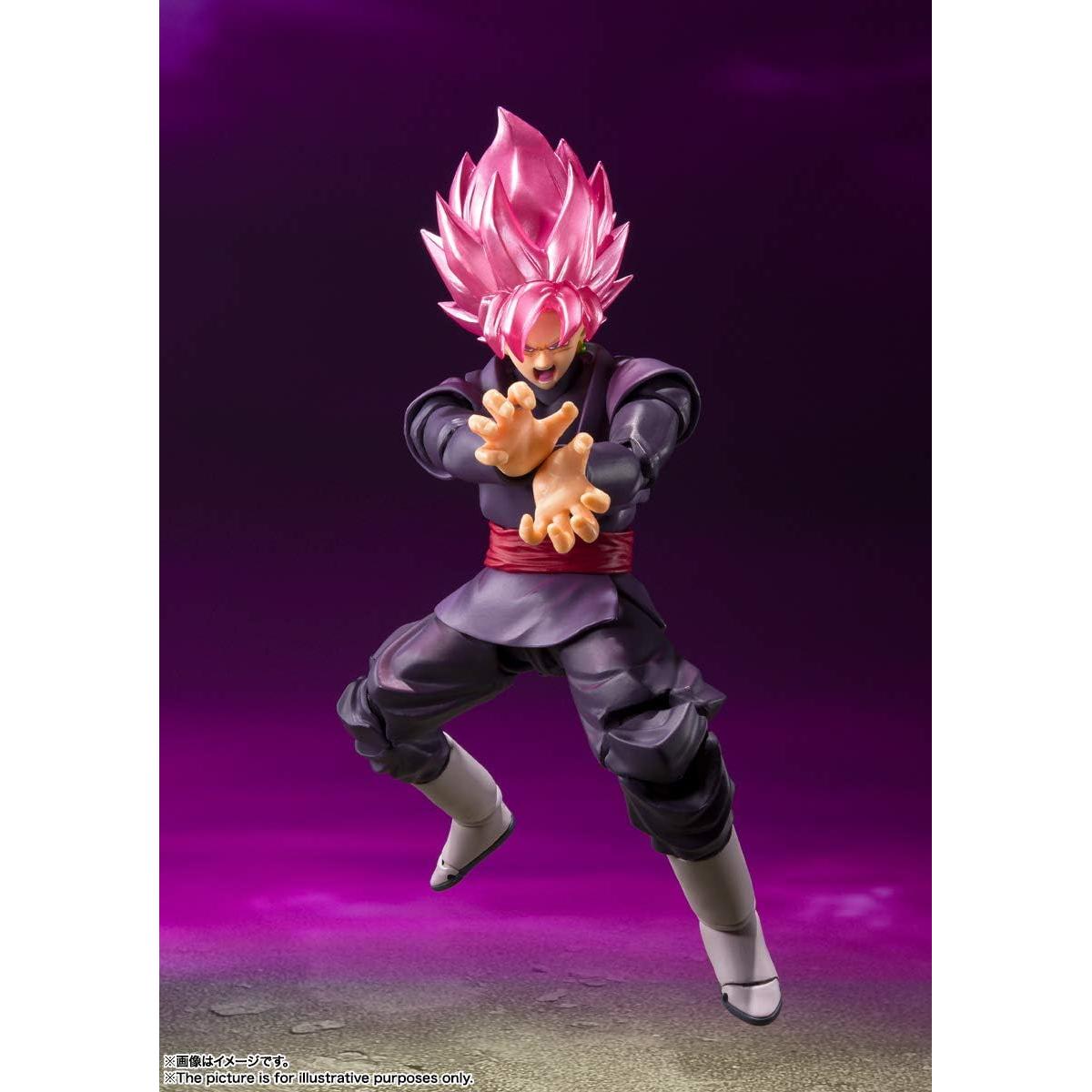 Figura Goku Black Super Saiyan Rose Bandai S.H.Figuarts 14 cm