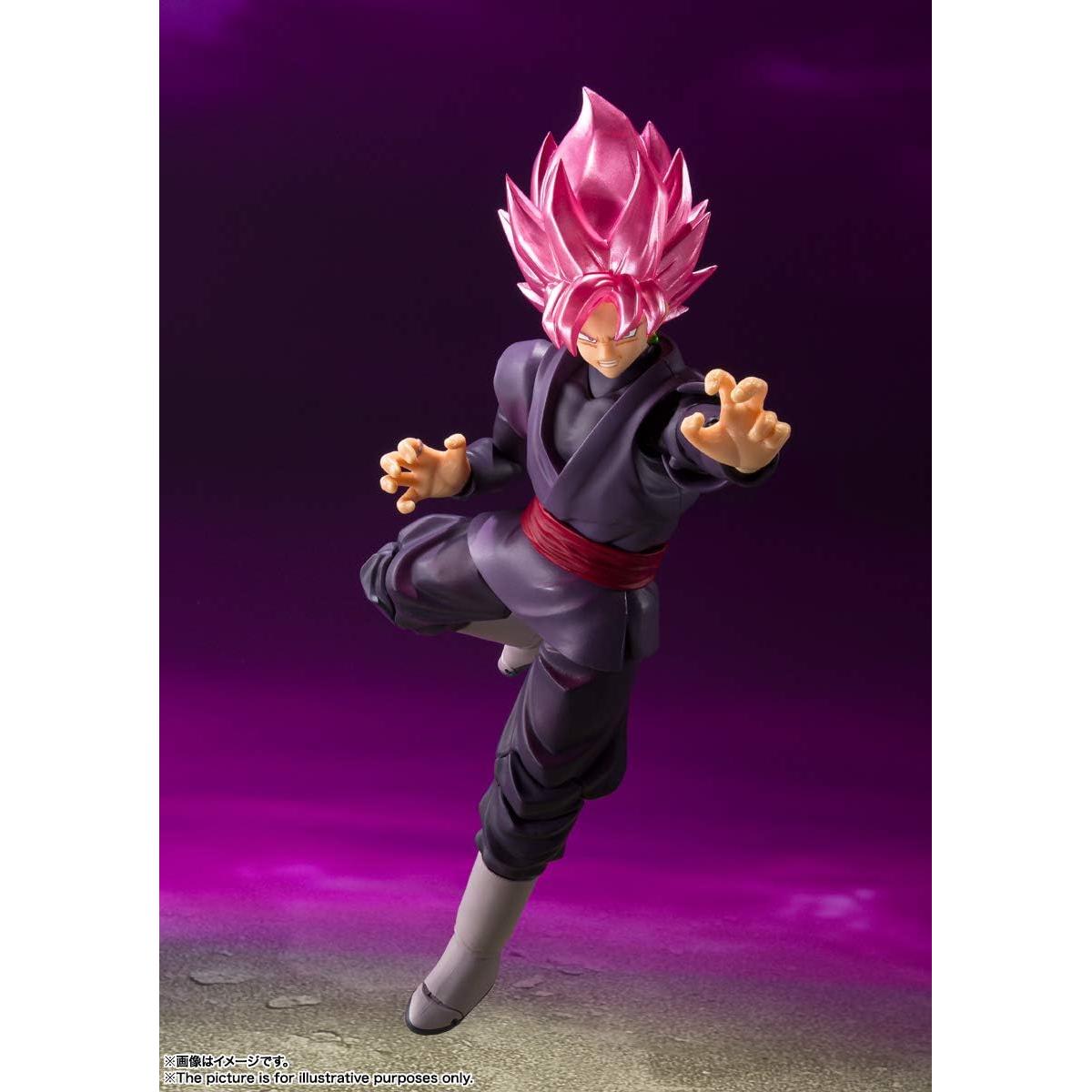 Figura Goku Black Super Saiyan Rose Bandai S.H.Figuarts 14 cm