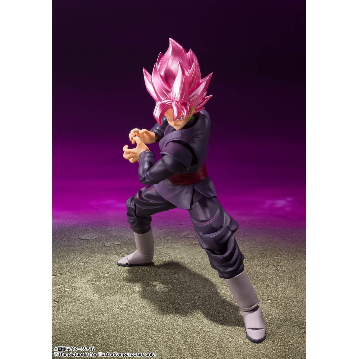 Figura Goku Black Super Saiyan Rose Bandai S.H.Figuarts 14 cm