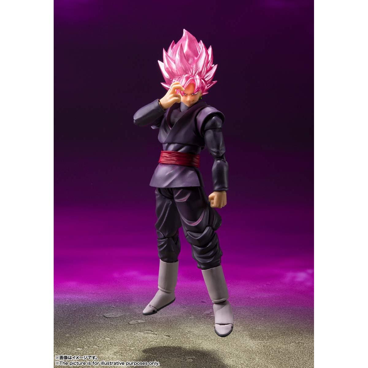 Figura Goku Black Super Saiyan Rose Bandai S.H.Figuarts 14 cm