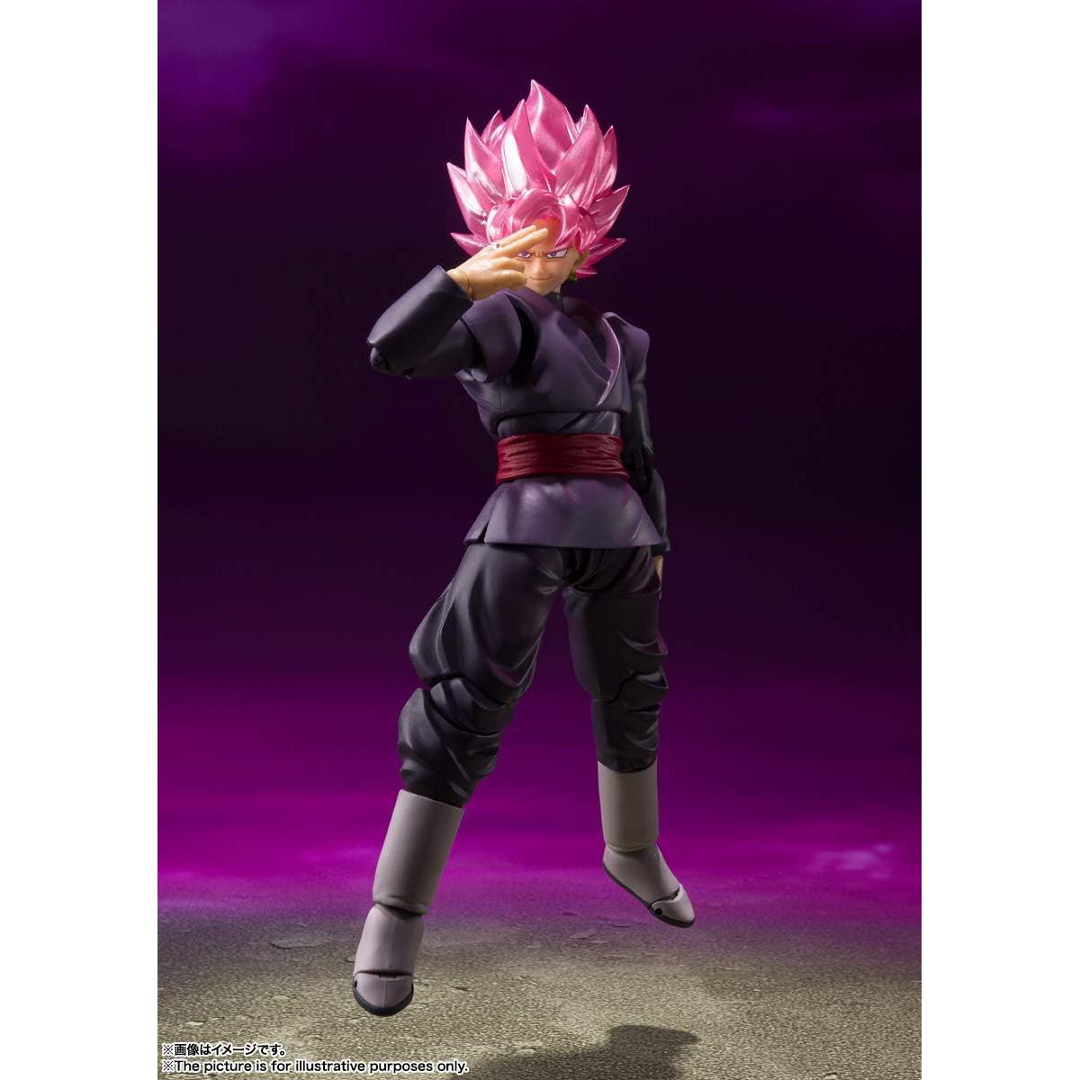 Figura Goku Black Super Saiyan Rose Bandai S.H.Figuarts 14 cm