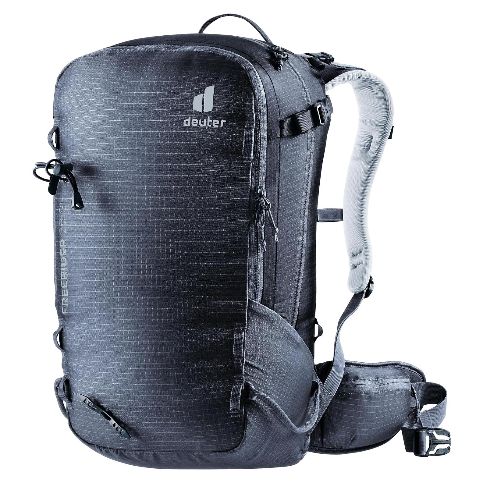 Mochila de Esquí Deuter Freerider 28 SL para Mujeres - Negro