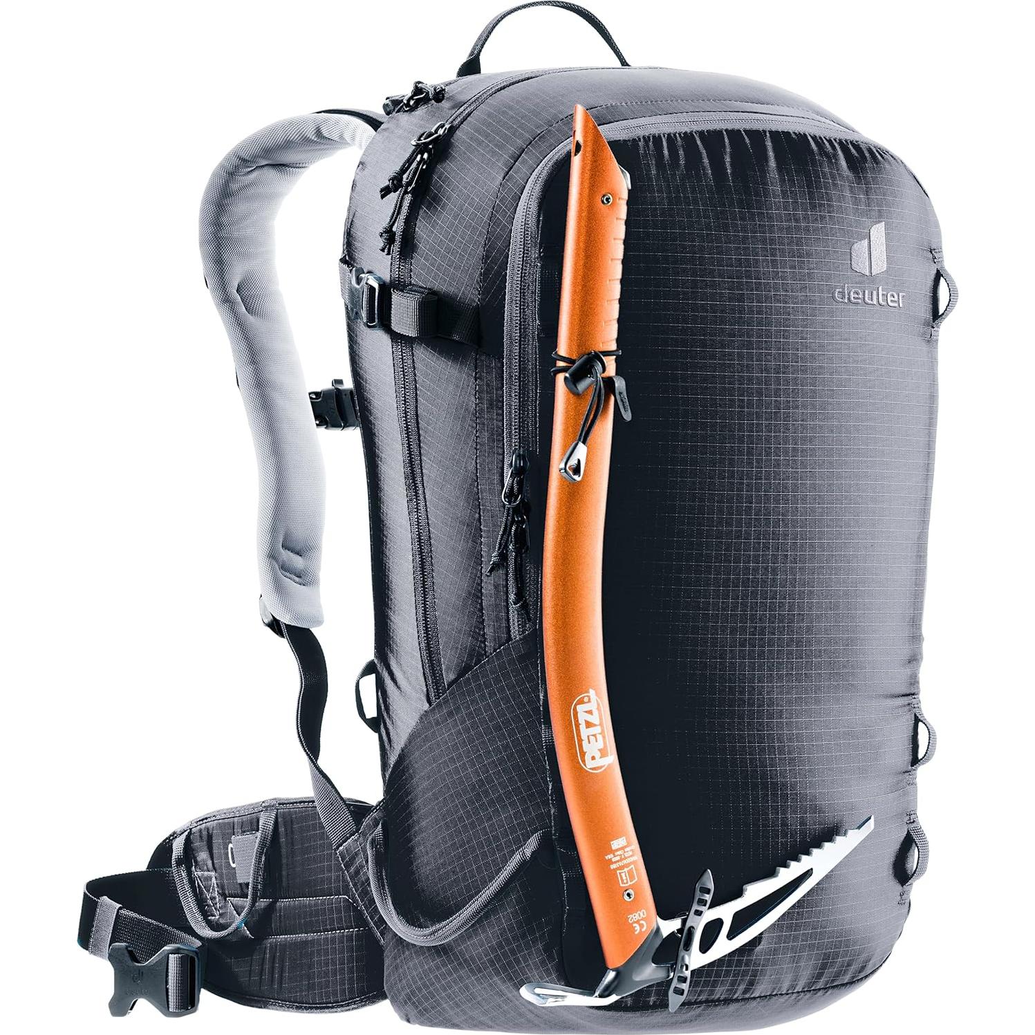 Mochila de Esquí Deuter Freerider 28 SL para Mujeres - Negro