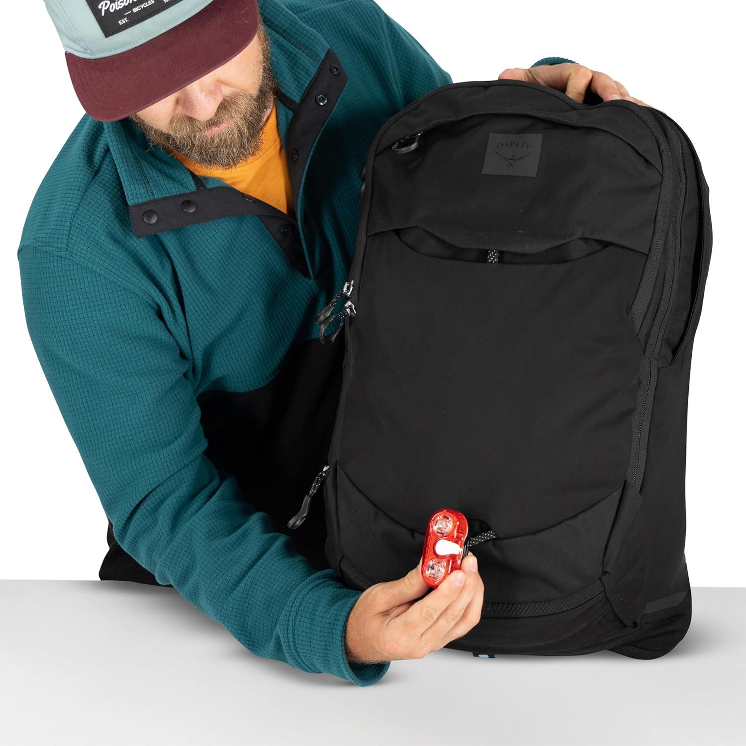 Mochila de Bicicleta Osprey Metron 34L Negra Impermeable