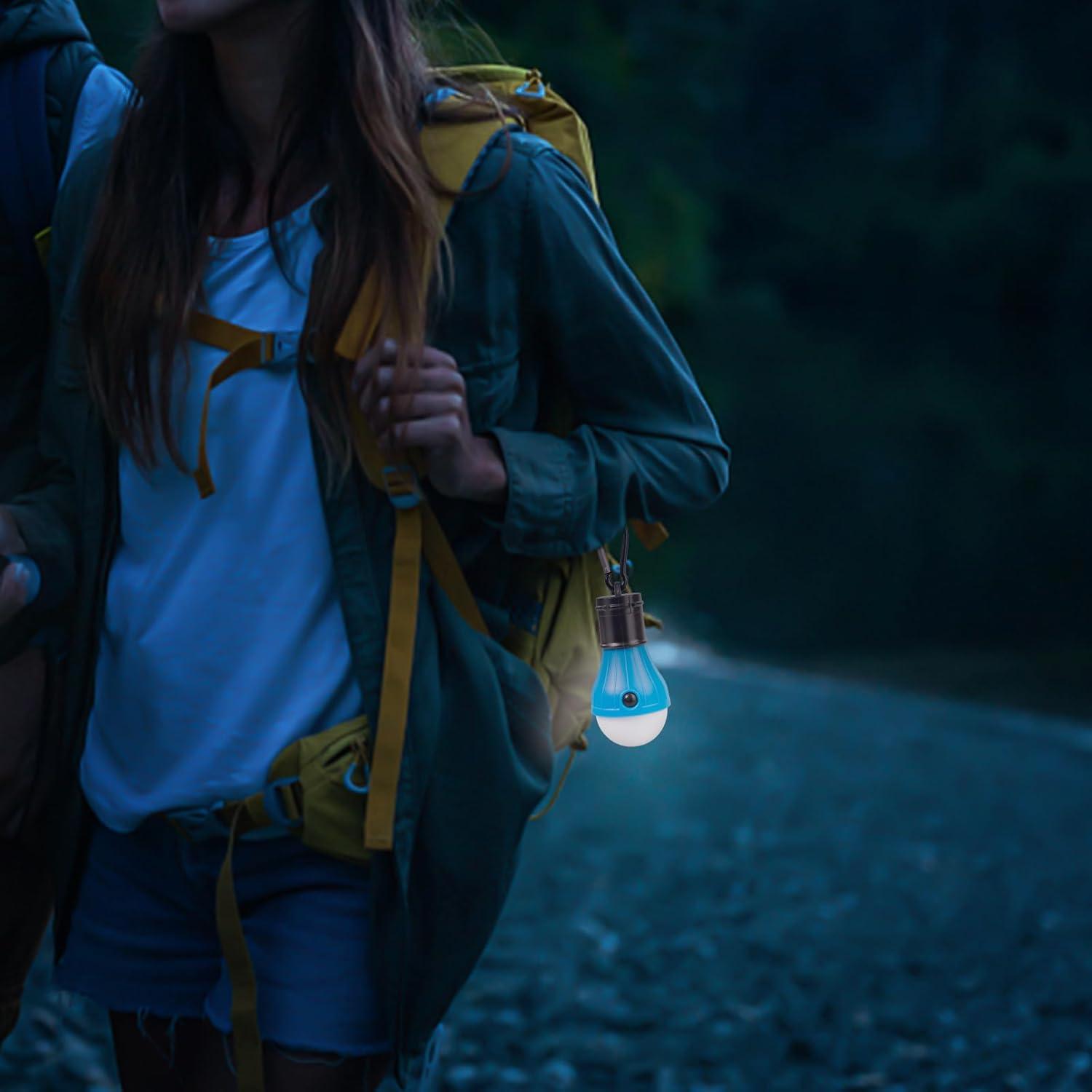 Linterna de Camping LED Recargable USB Jarxin 4 Colores