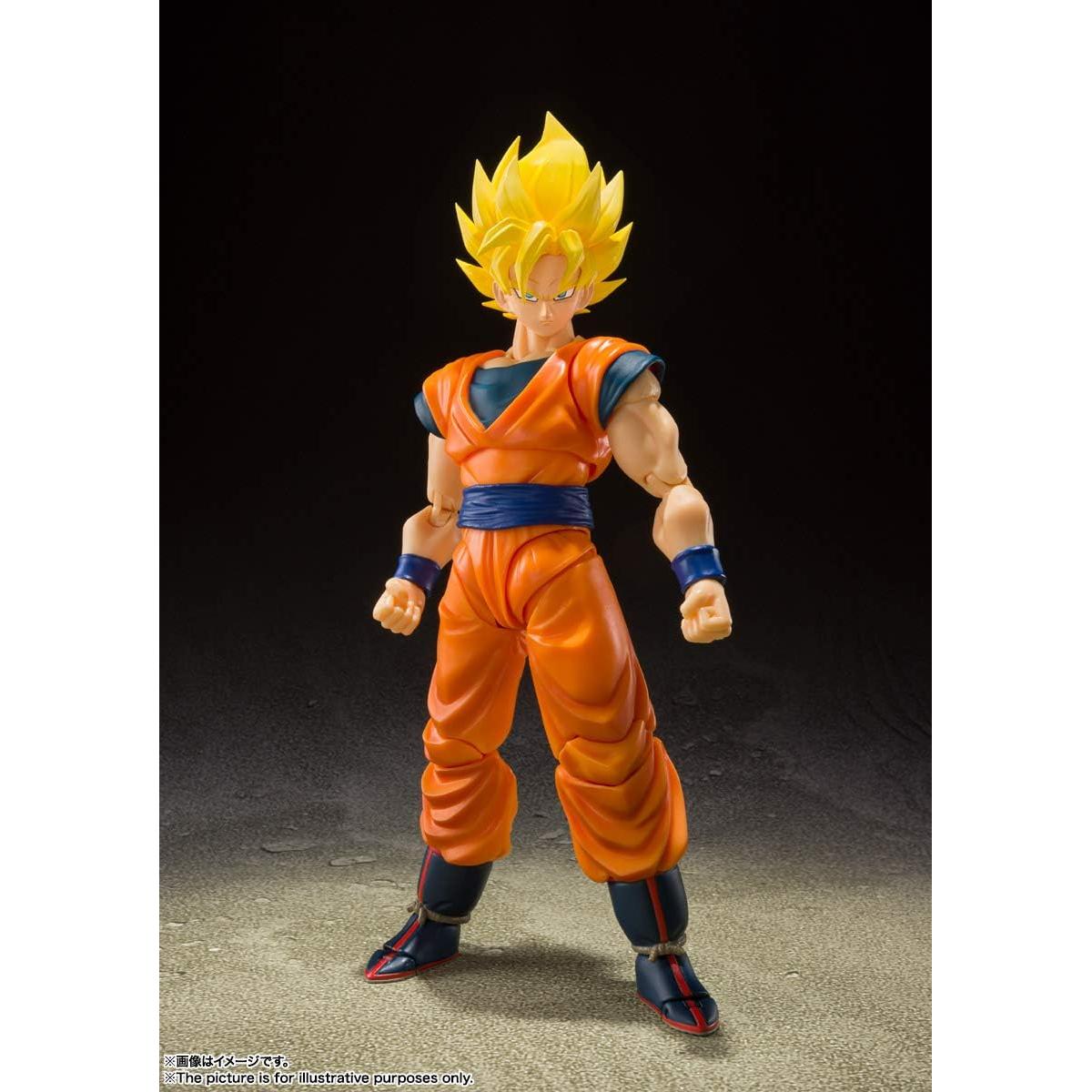 Figura de Acción S.H.Figuarts Goku Super Saiyan 14 cm Bandai