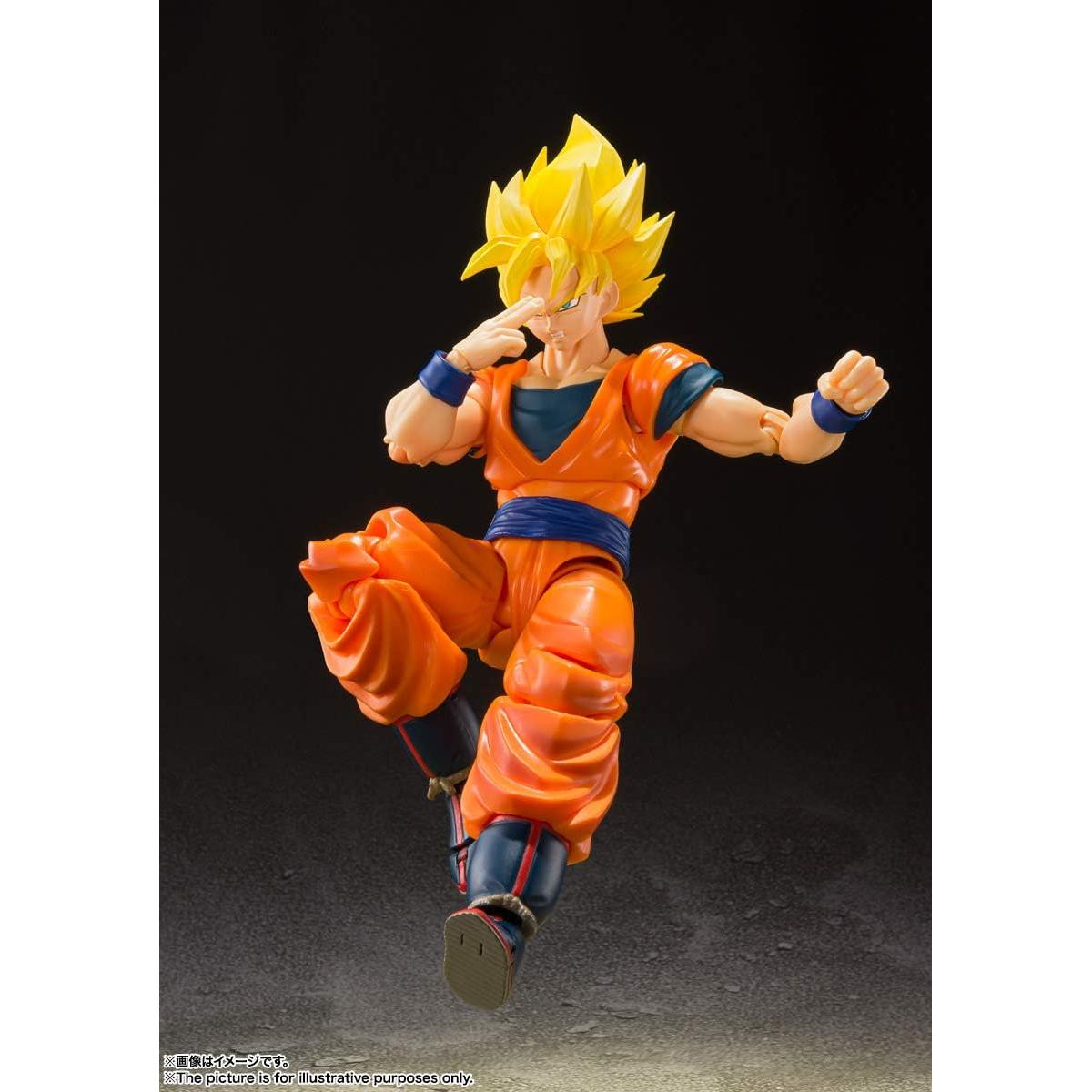 Figura de Acción S.H.Figuarts Goku Super Saiyan 14 cm Bandai