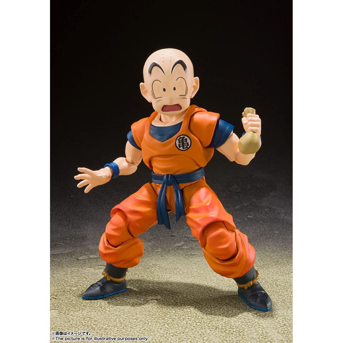 Figura de acción Krillin S.H.Figuarts Bandai 12.95 cm