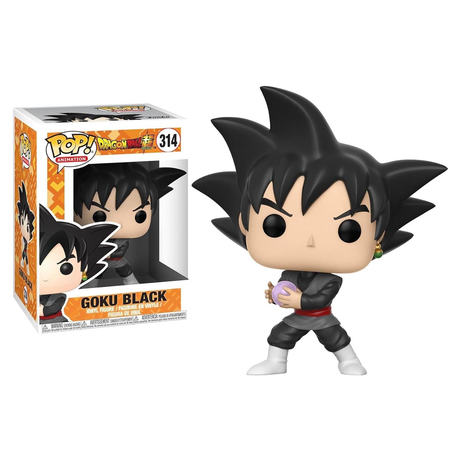 Figura Coleccionable Funko Pop! Goku Black Dragon Ball Super 9.5 cm