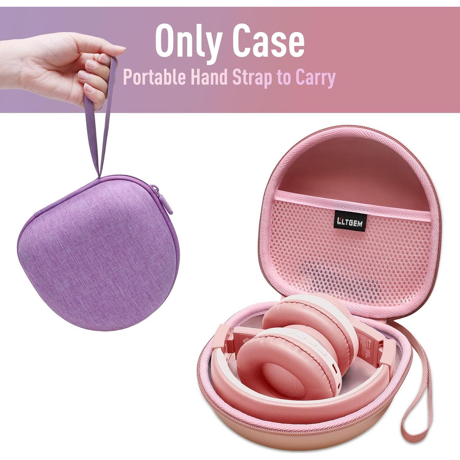 Funda Dura para Auriculares Niños L LTGEM CS1620 Negra