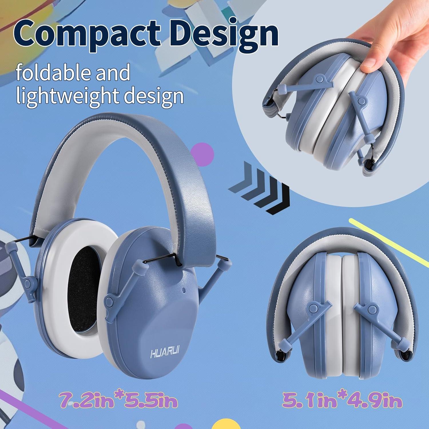 Auriculares para Niños HUARUI con Cancelación de Ruido 28dB