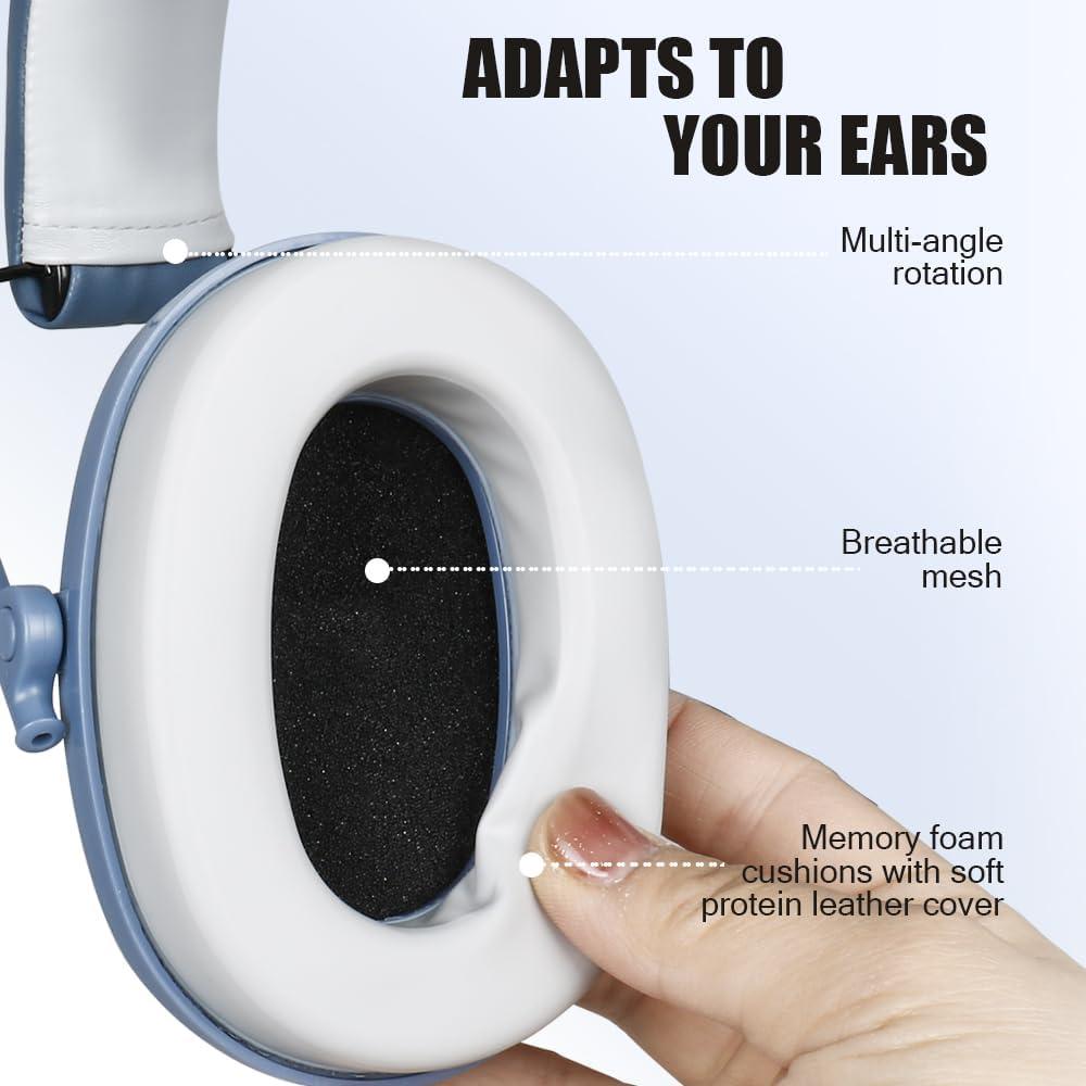 Auriculares para Niños HUARUI con Cancelación de Ruido 28dB