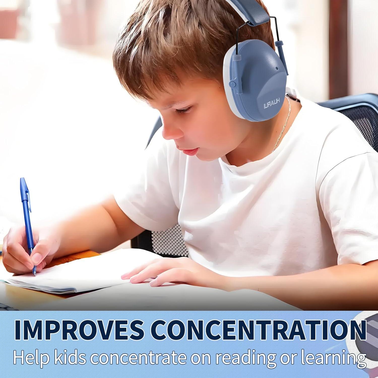 Auriculares para Niños HUARUI con Cancelación de Ruido 28dB