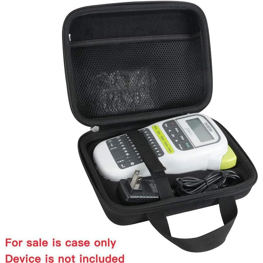 Funda de viaje dura Hermitshell para etiquetadora Brother P-Touch