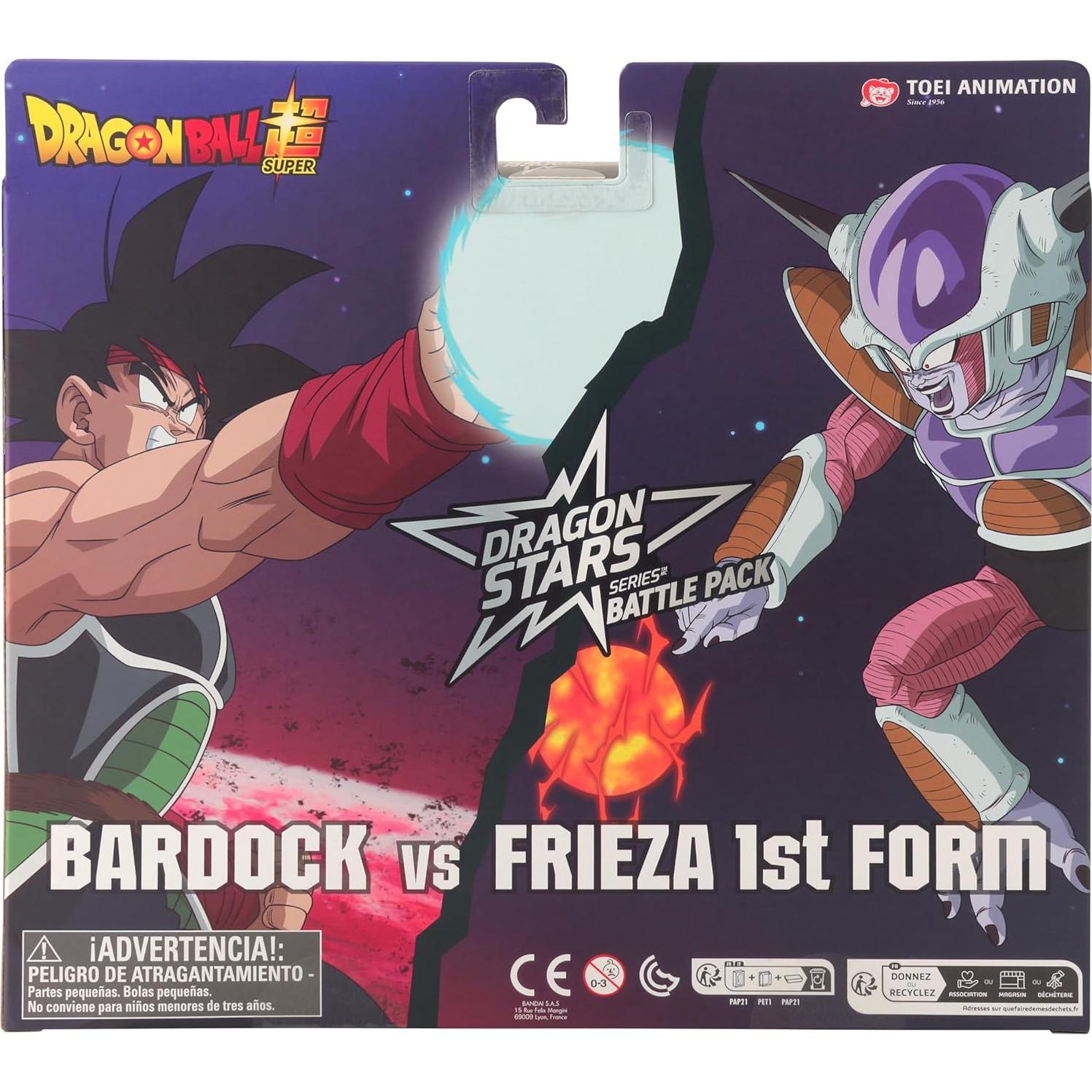 Figura de Acción Dragon Ball Super Bardock vs Frieza 16.5 cm