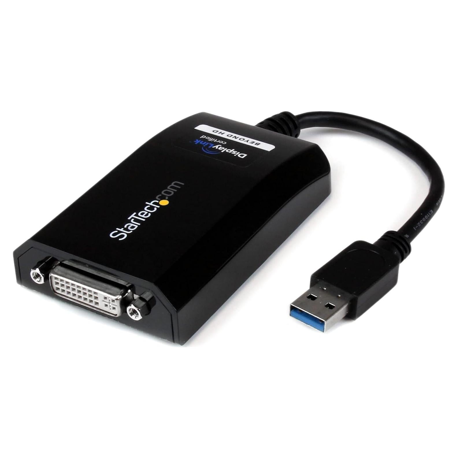 Adaptador USB 3.0 a DVI/VGA StarTech.com 2048x1152