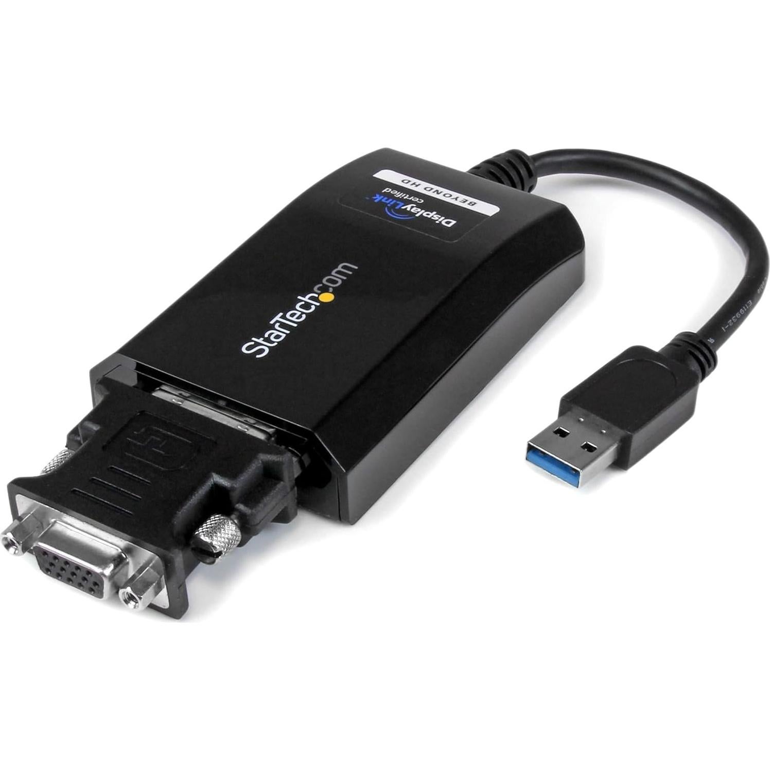 Adaptador USB 3.0 a DVI/VGA StarTech.com 2048x1152