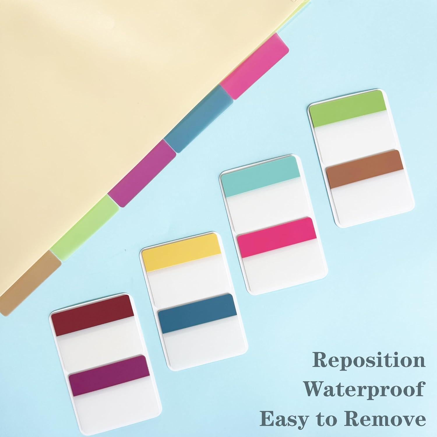 Pestañas Adhesivas ELII 300 Pcs 5.08x4.19 cm Colores Neón